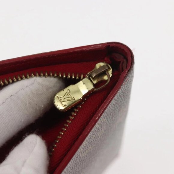 LOUIS VUITTON Monogram Cherry Porte Monnaie Zip Long Wallet M95006 Auth 146243 - Picture 9 of 16